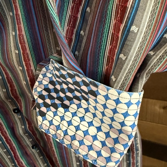 Lucklana CCL Striped Multicolor Men's Shirt - Picture 3 of 5